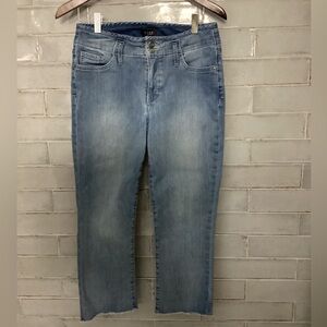 Not Your Daughter’s Jeans Women’s - Size 8 Denim Crop Hollywood Thistle Falls